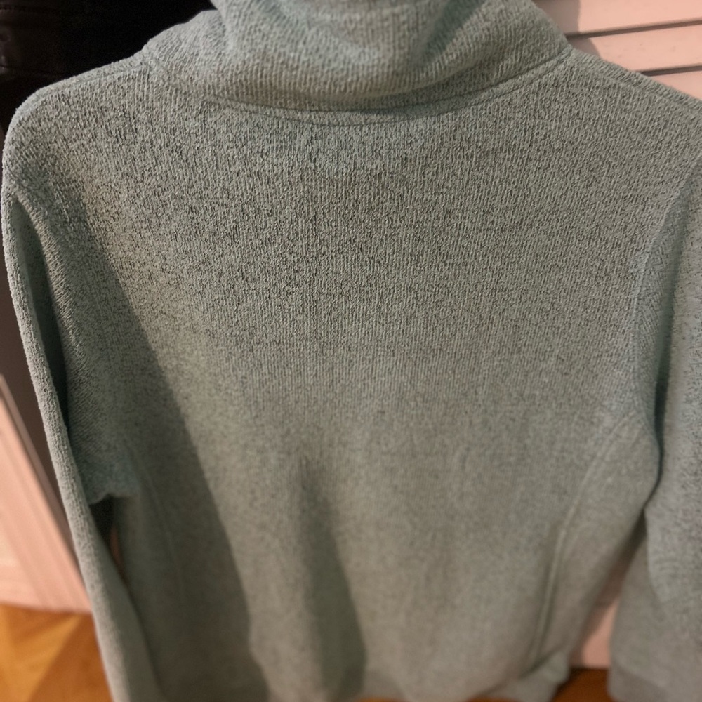 Cozy Cowl Neck Sweater in Mint Green